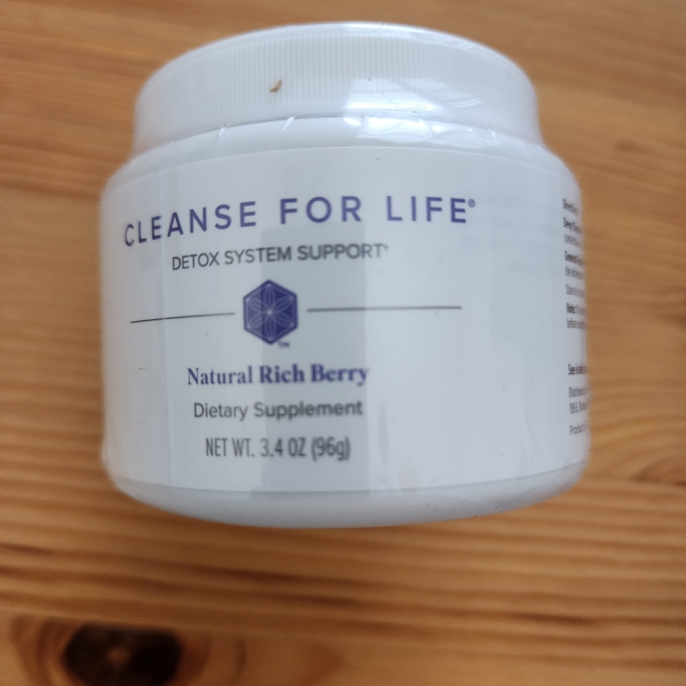 Isagenix Cleanse for Life powder. Natural Rich Berry